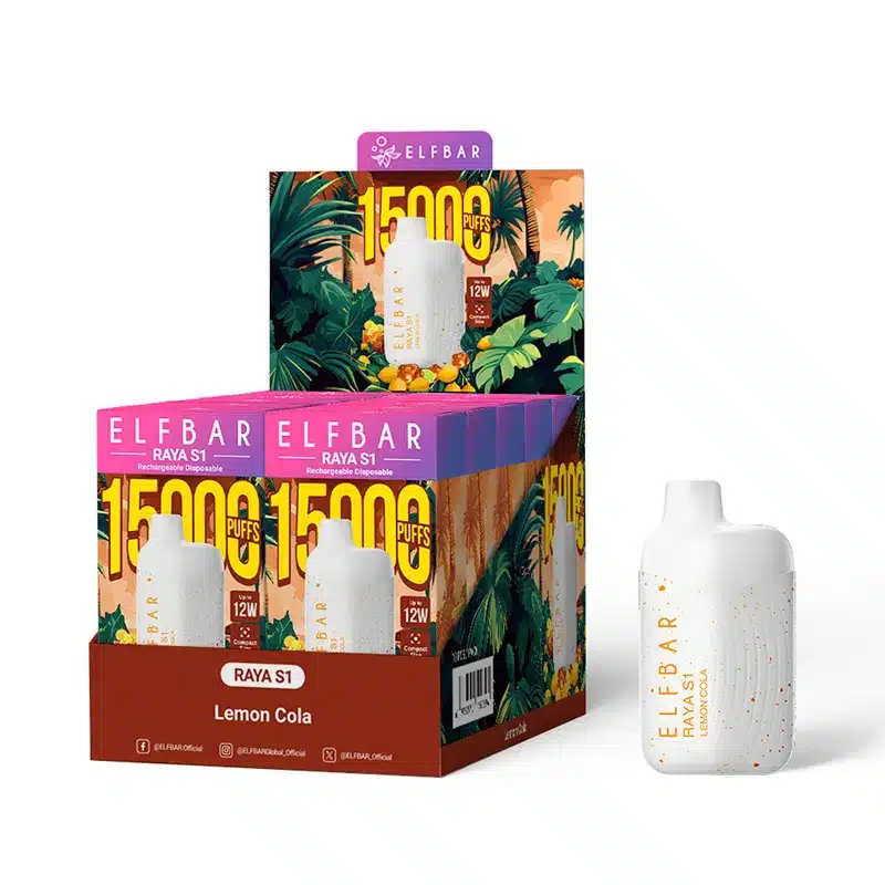 Elfbar Raya S1 15000 lemon cola レモンコーラ