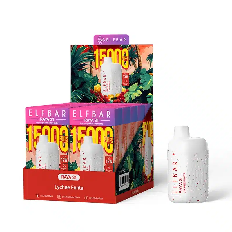 ElfBar Raya S1 15000 ライチファンタ(Lychee funta)