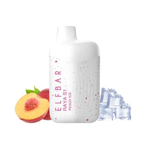 ElfBar Raya S1 15000 peach ice ピーチアイス