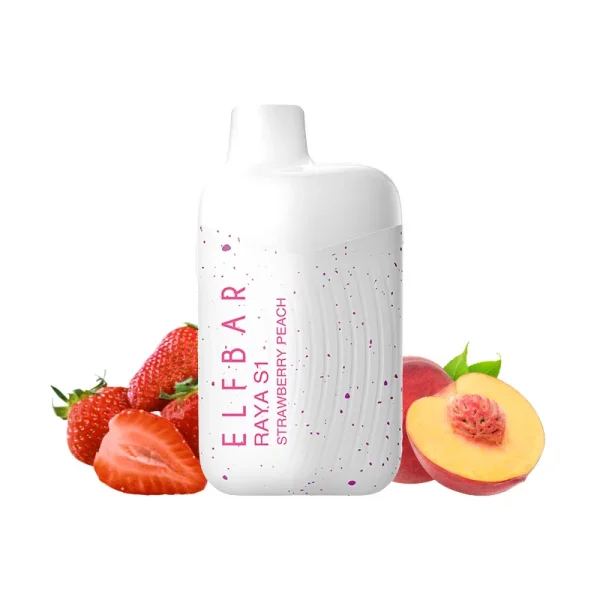 ElfBar Raya S1 15000 strawberry peach ストロベリーピーチ