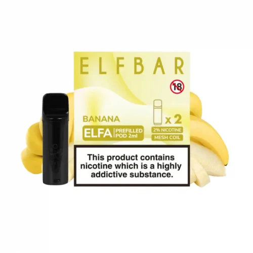 ELF BAR ELFA Pods – Banana (バナナ)