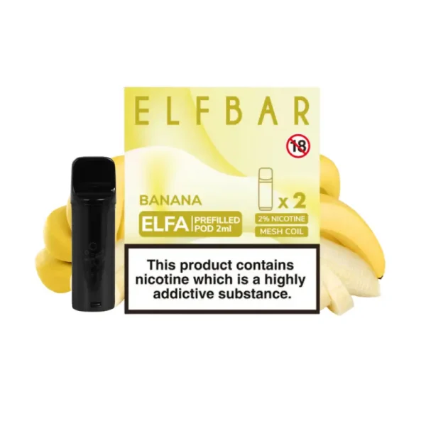 ELF BAR ELFA Pods – Banana (バナナ)