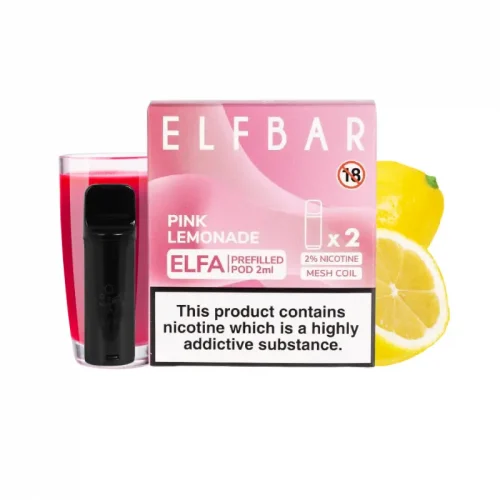 ELF BAR ELFA Pods – Pink Lemonade (ピンクレモネード)
