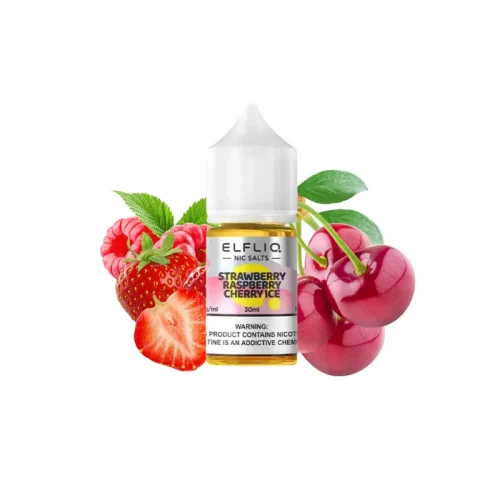ELFBAR 30ml E-liquid - Strawberry Raspberry Cherry（いちごラズベリーさくらんぼ）