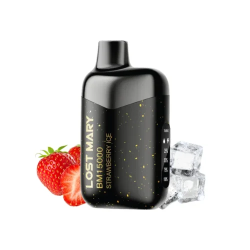ELFBAR x Lost Mary BM15000 - Strawberry Ice（ストロベリーアイス）