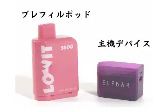 Elfbarとは?| 5つの特徴からその魅力を徹底解説 | Elfbar Japan通販店 ELFBAR Lowit Kit 8000回 充電式ポッド型VAPE