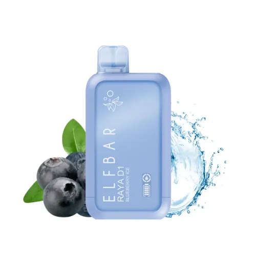 ElfBar BC10000 (Raya D1 Dinmol) - Blueberry Ice (ブルーベリーアイス)