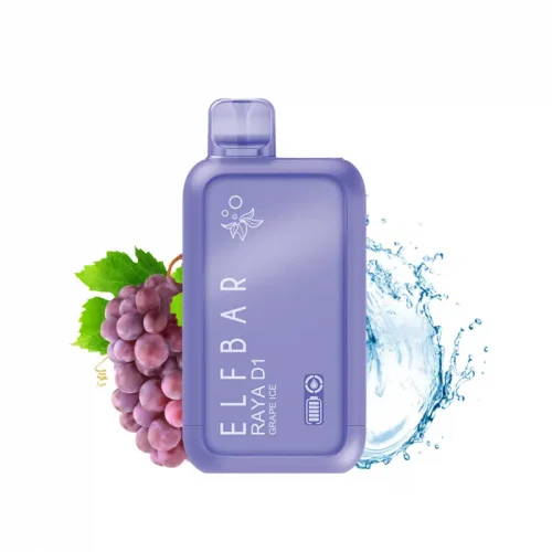 ElfBar BC10000 (Raya D1 Dinmol) - Grape Ice (グレープアイス)