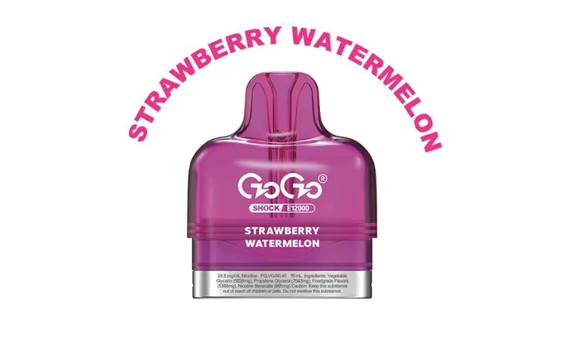 Gogo Shock E12000 Pod - Strawberry Watermelon | Elfbar Japan通販店 GOGO Shock E12000 Pod