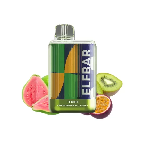 kiwi passionfruit guava Elfbar TE6000 puffs